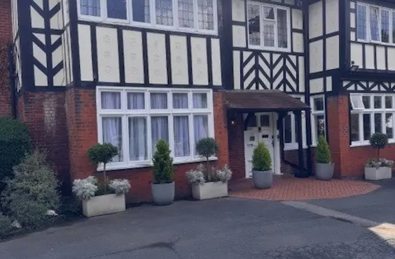 Heron Court - outside view of care home