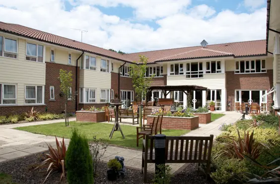 Tye Green Lodge - outside view of care home