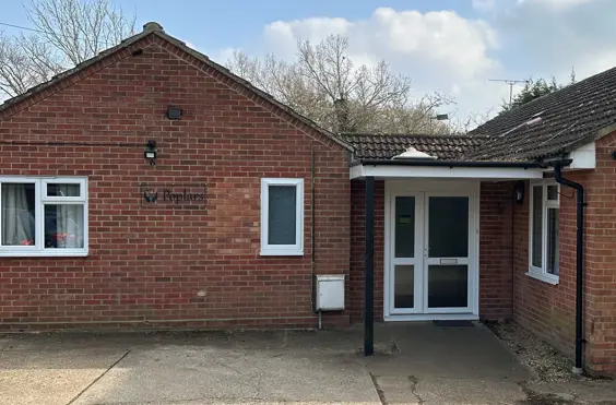 Poplars - outside view of care home