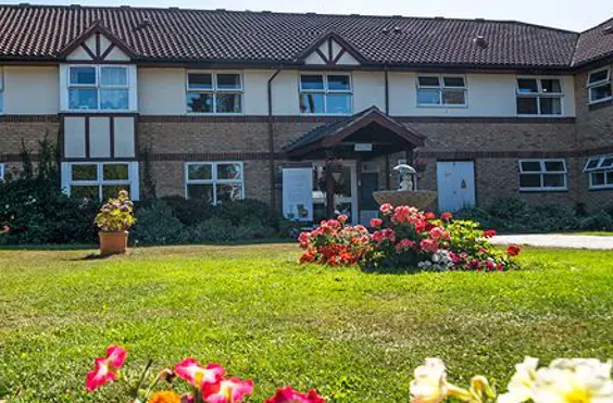 Larchwood Care Home - outside view of care home