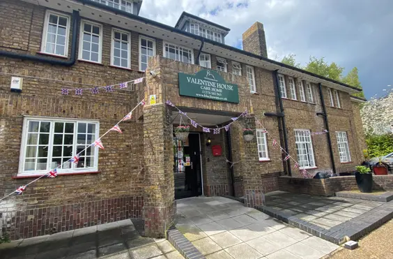 Valentine House - outside view of care home