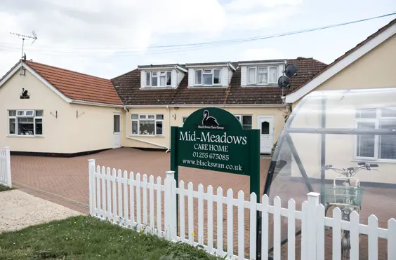 Mid Meadows - outside view of care home
