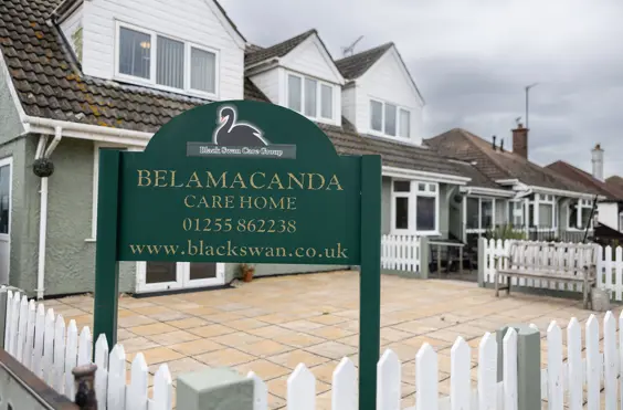 Belamacanda - outside view of care home
