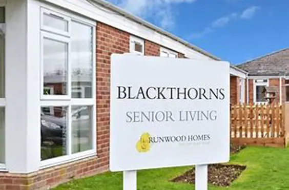 Blackthorns - outside view of care home