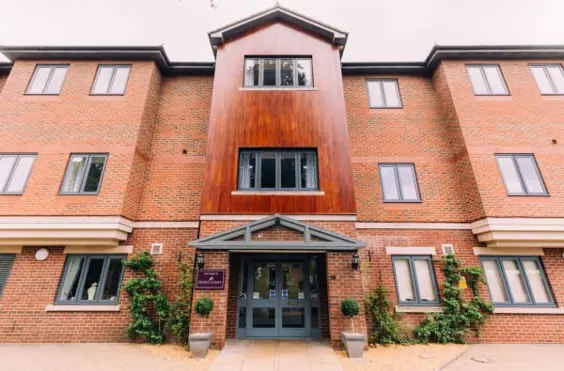 Peony Court - outside view of care home