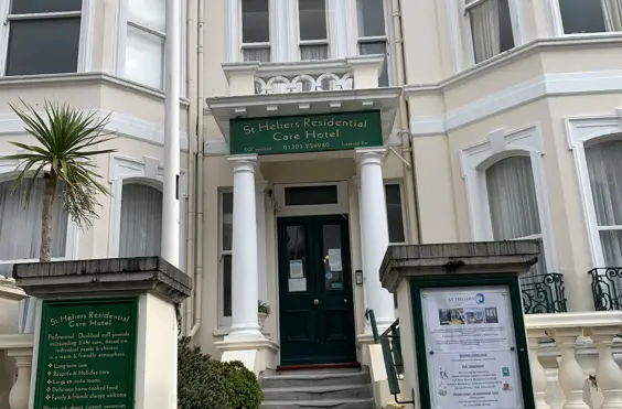 St Heliers Care Home - outside view of care home