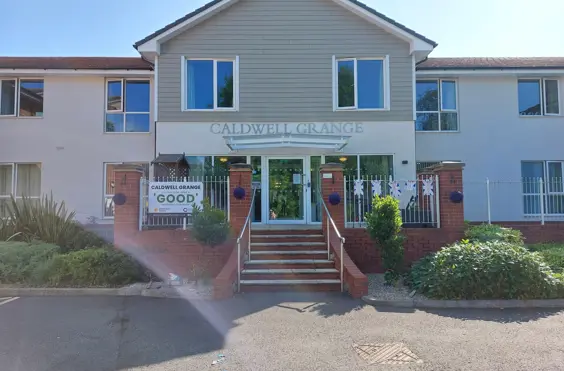 Caldwell Grange - outside view of care home