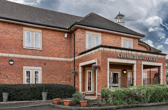 Chamberlaine Court - outside view of care home