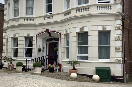 Royal Leamington Spa Nursing Home - outside view of care home