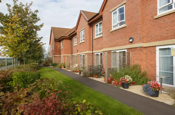 Priors House - outside view of care home
