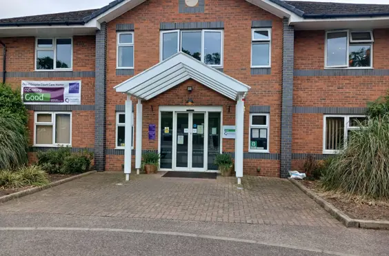 Northbourne Court - outside view of care home
