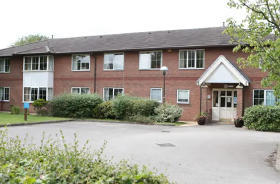 Branston Court Care Home - outside view of care home