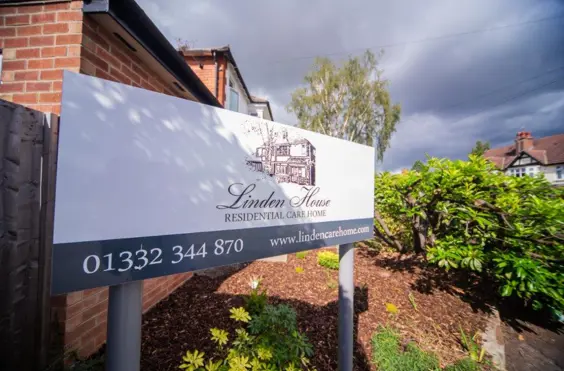 Linden House - outside view of care home