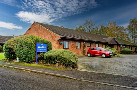 The Hollies - An outside view of the home