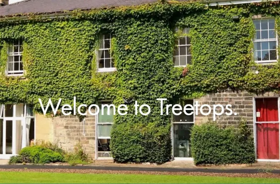 Treetops - outside view of care home