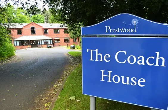 Prestwood Coach House - outside view of care home