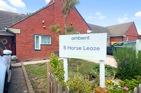 5 Horse Leaze - outside view of care home