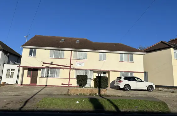 College Hill Residential Home - outside view of care home