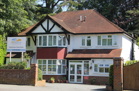 Mountview - outside view of care home
