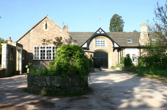 Hunters Lodge - outside view of care home