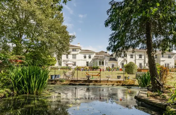 Woodbridge Lodge Residential Home - outside view of care home