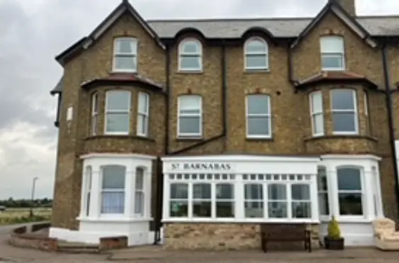 St Barnabas Southwold - outside view of care home