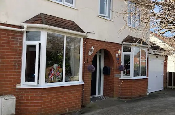 Wisteria House - outside view of care home