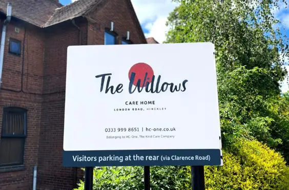 The Willows Residential Home (Hinckley) - outside view of care home