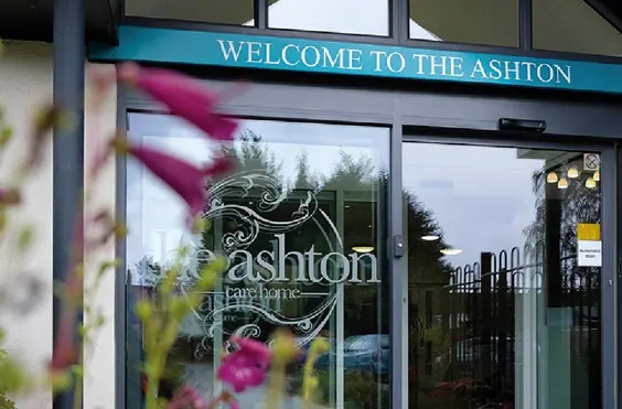 The Ashton Care Home - outside view of care home