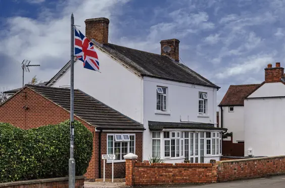 White Acres - An outside view of the home