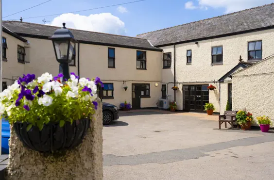 Brook House Care Home - outside view of care home