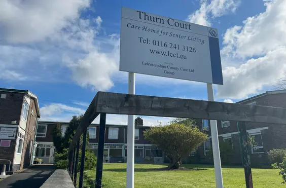 Thurn Court - outside view of care home