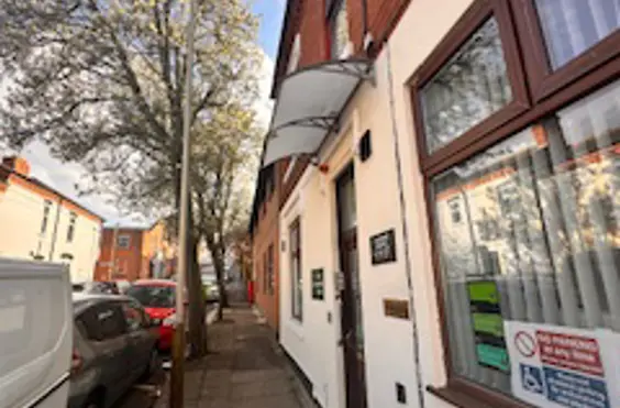 Newton House - An outside view of the home