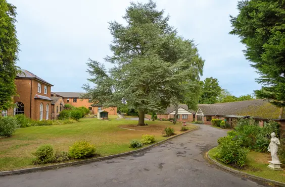 The Elms Care Home - outside view of care home
