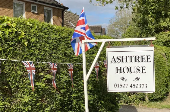 Ashtree House - outside view of care home