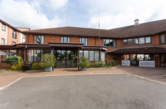 Westbury Grange - outside view of care home