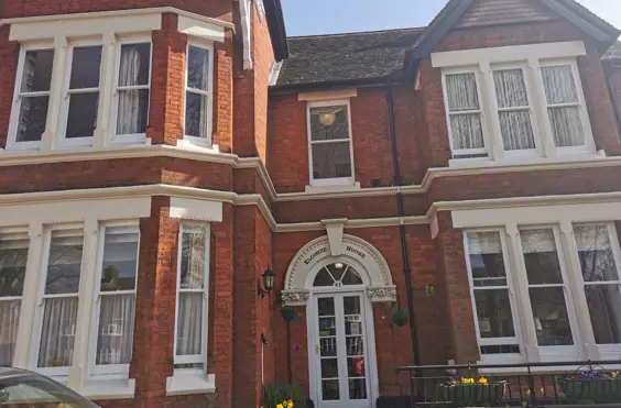Elcombe House - outside view of care home