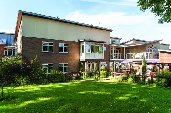 The Meadow - outside view of care home