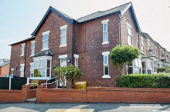 Corner House Residential Care Home - outside view of care home