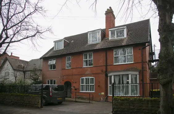 Burlington Villa - outside view of care home