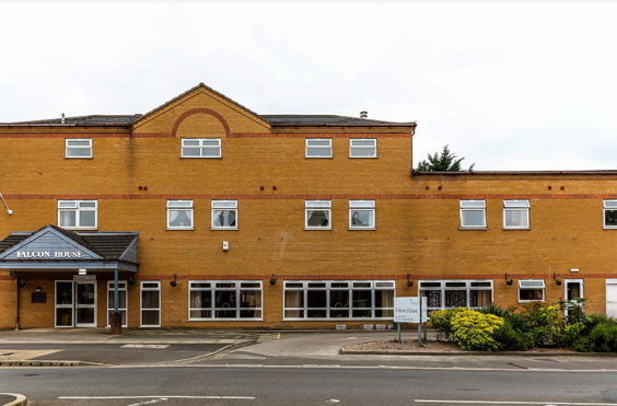 Falcon House Care Home - outside view of care home