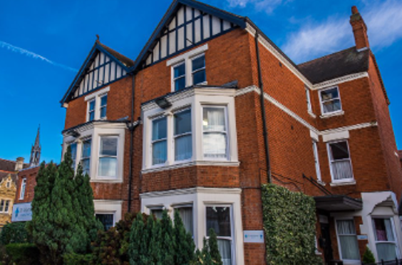 St Matthews Unit - outside view of care home