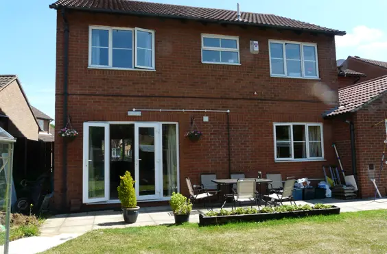 Weston Favell Houses - outside view of care home