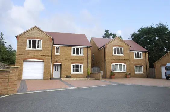Weston Favell Houses - outside view of care home