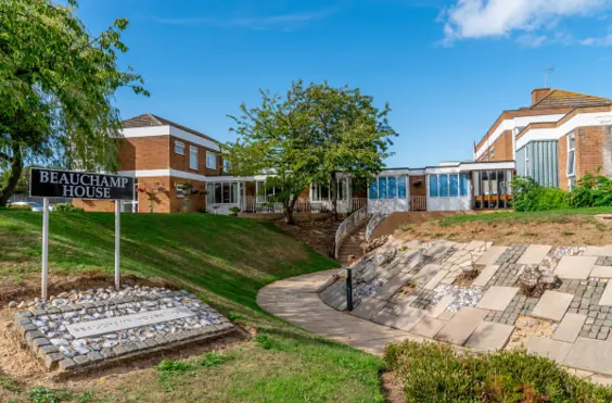 Beauchamp House - outside view of care home