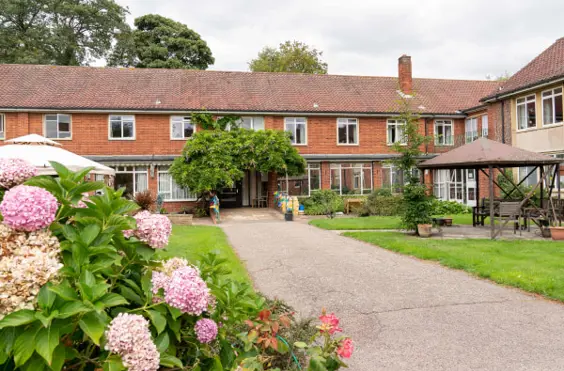 St Nicholas House - outside view of care home
