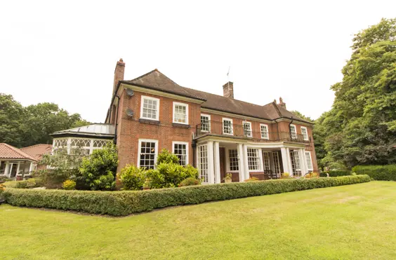 The Manor House - outside view of care home