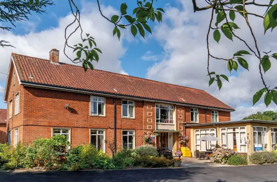Rose Meadow - outside view of care home