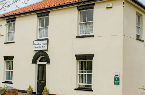 Broadland House Residential Care Home - outside view of care home