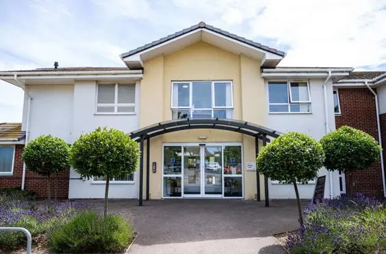 Britten Court - outside view of care home